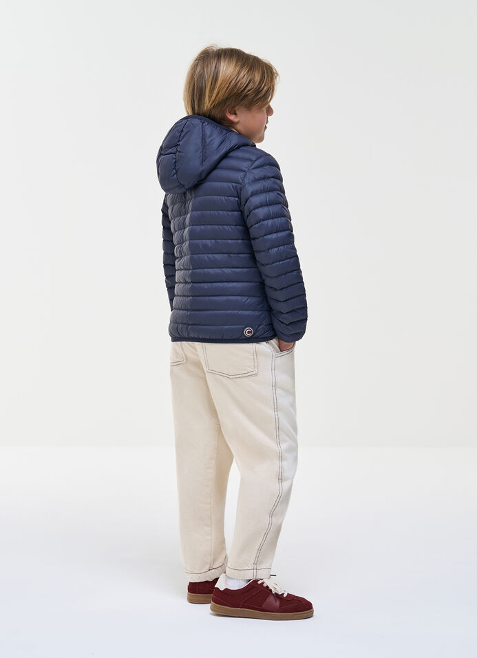 Lightweight Hooded Down Jacket
