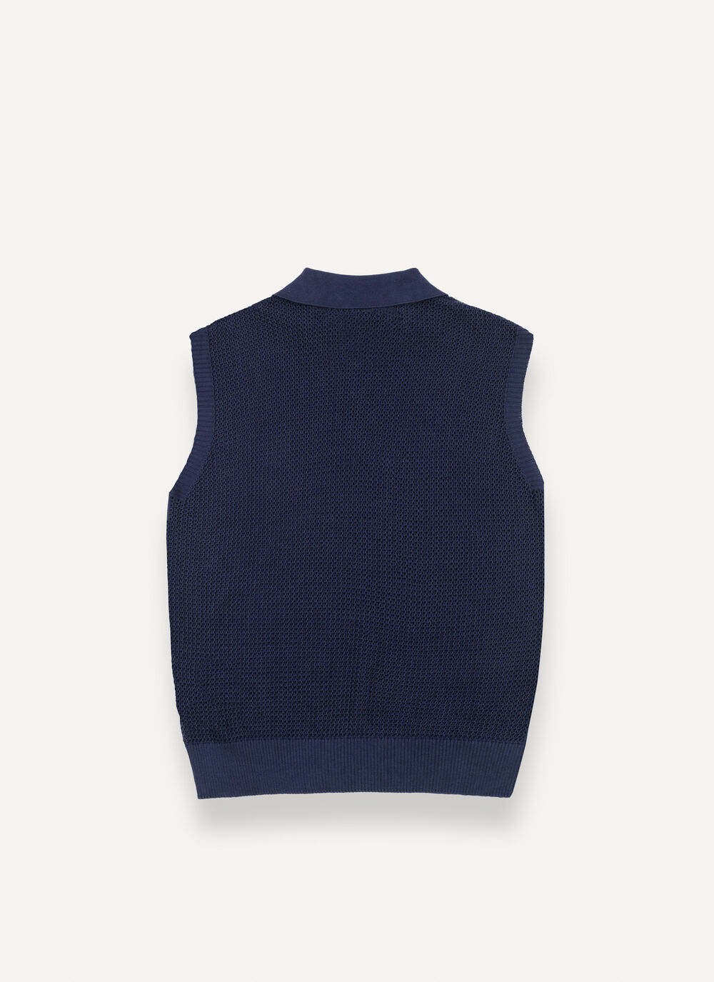 Sleeveless Mesh Polo image number 5