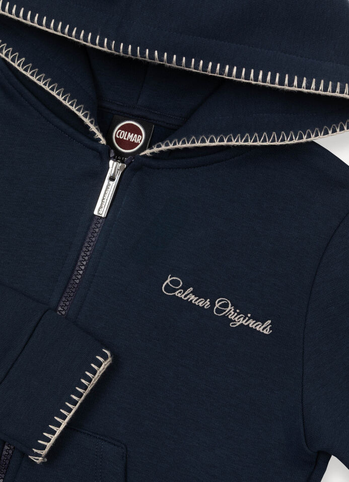 Hooded sweatshirt with embroidery image number 5