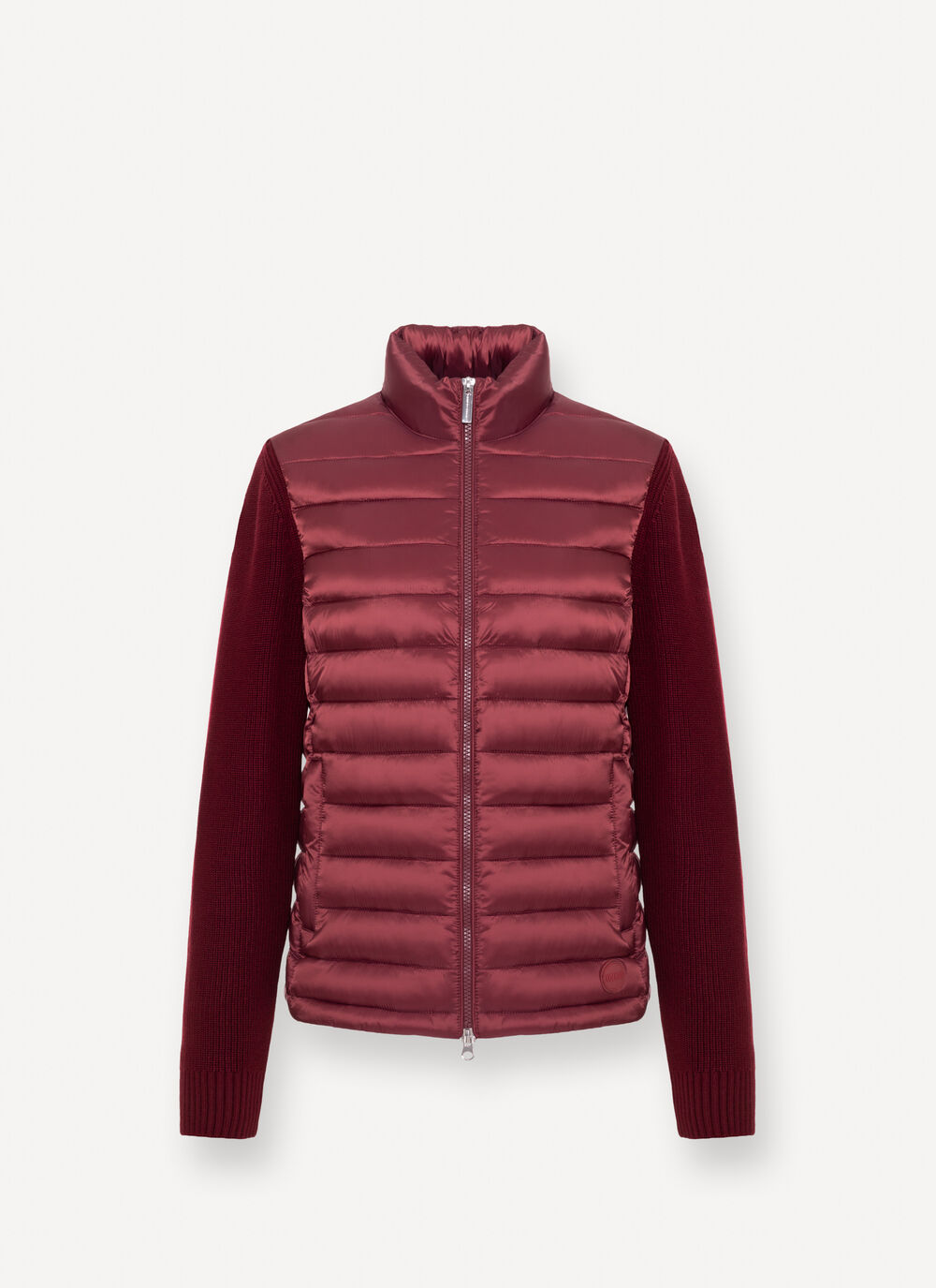 Jacket with knit sleeves image number 4