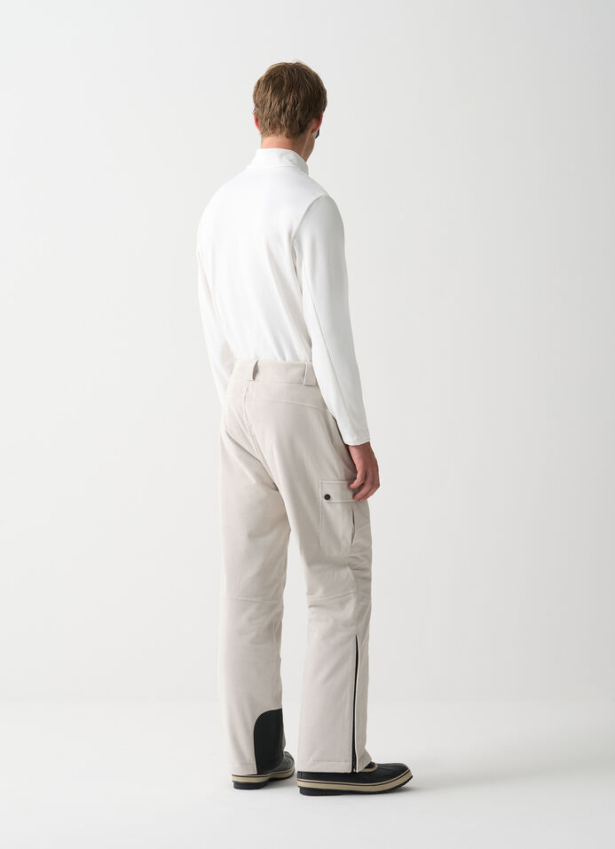 Padded corduroy ski pants image number 3