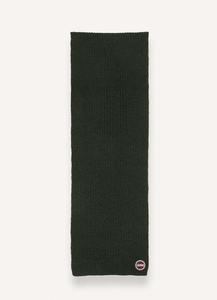 Unisex rib-knit scarf image number 2
