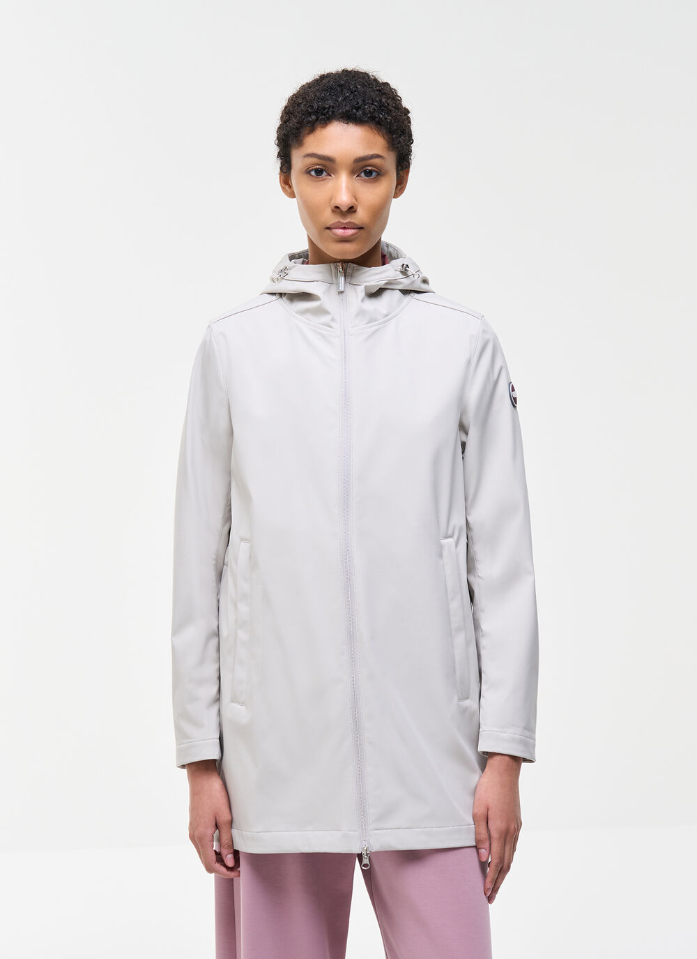Long waterproof jacket image number 1