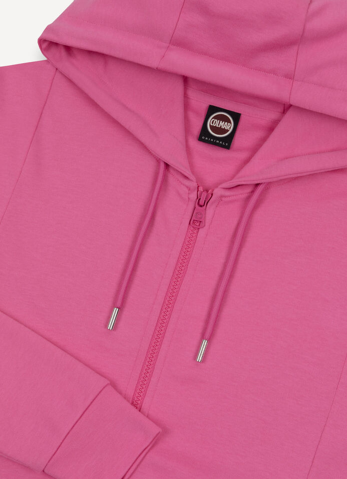Sudadera superligera con cremallera image number 6