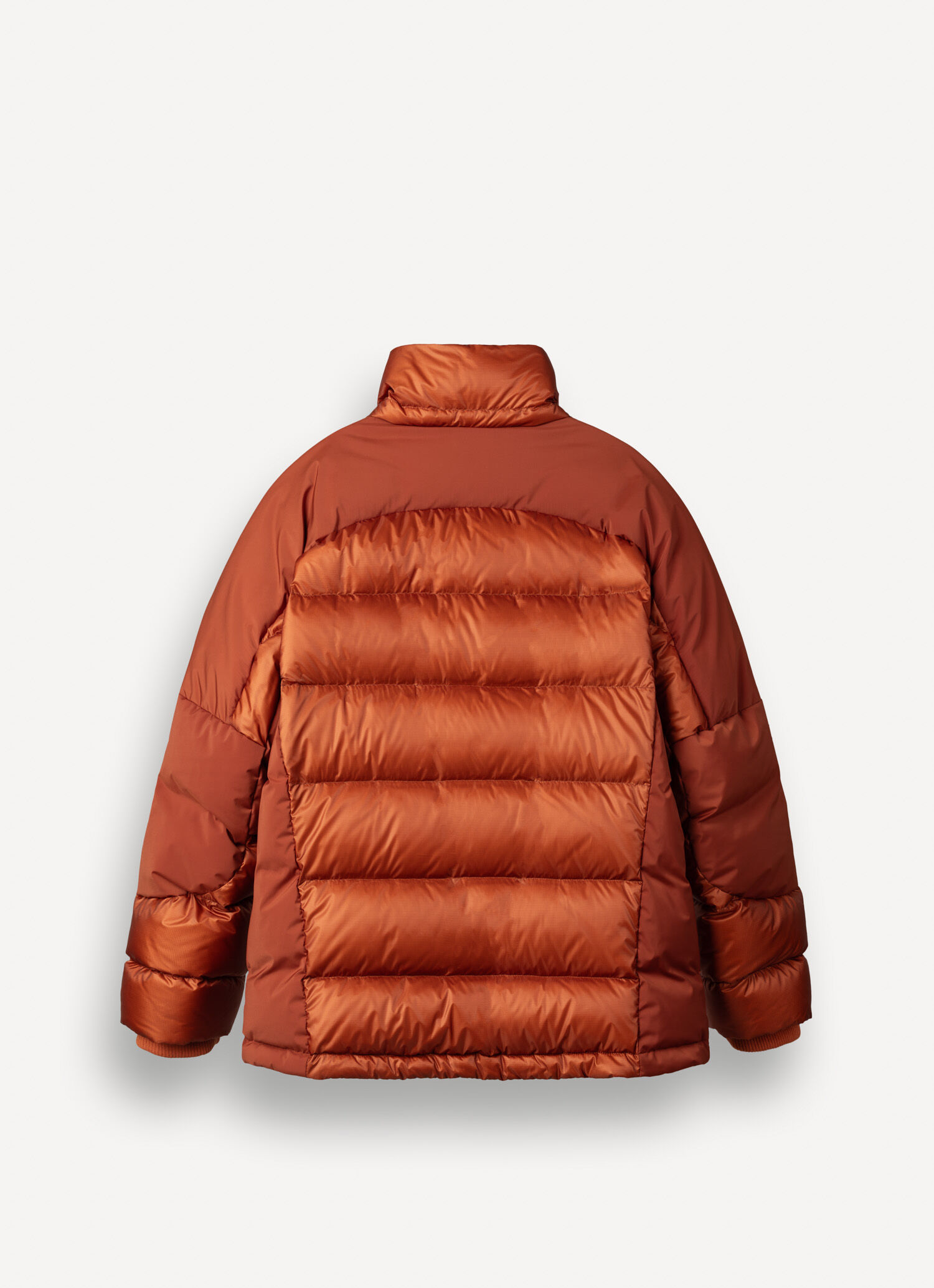Down jacket with enveloping collar - OXIDO ORANGE | Colmar