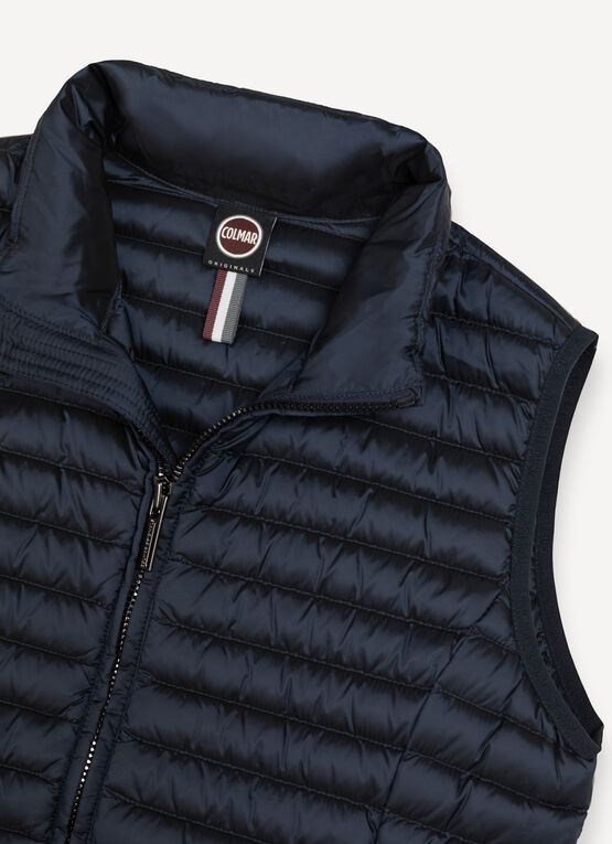 Lightweight down gilet