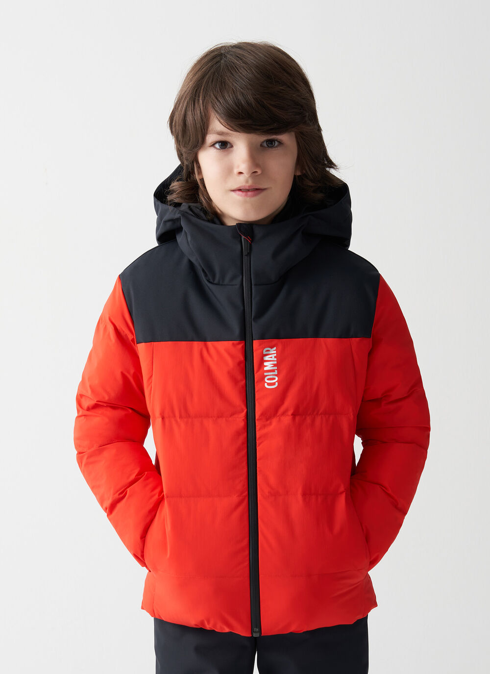 Puffy boy's ski jacket image number 1