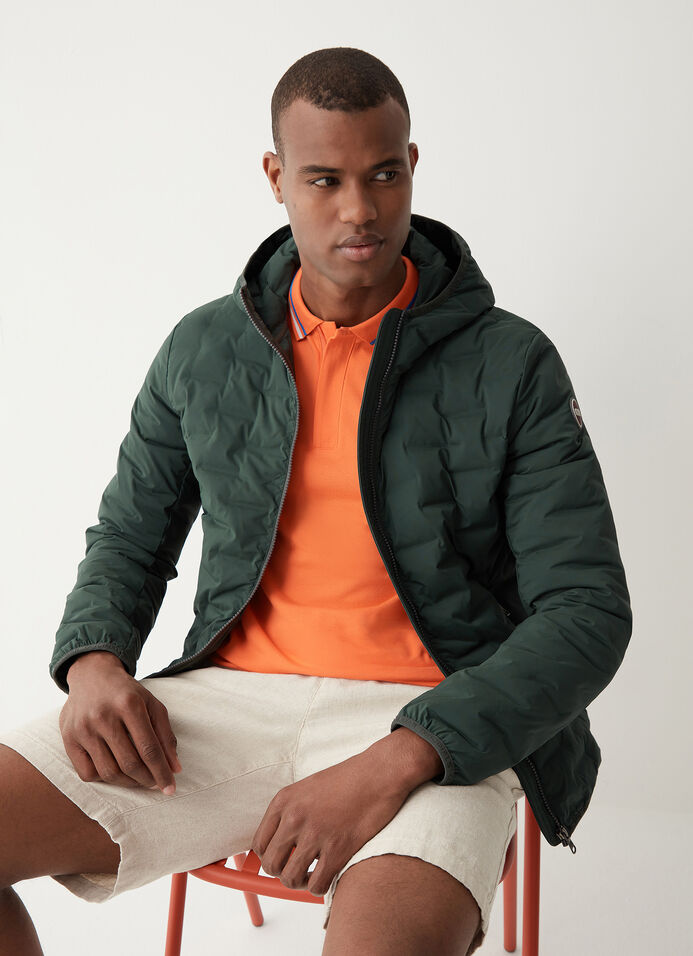 Quilted jacket with hood - Colmar