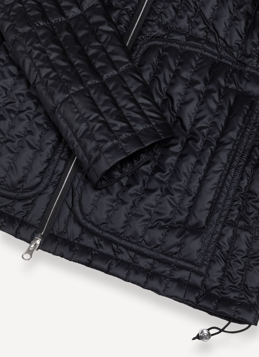 Shiny ultralight down jacket image number 6