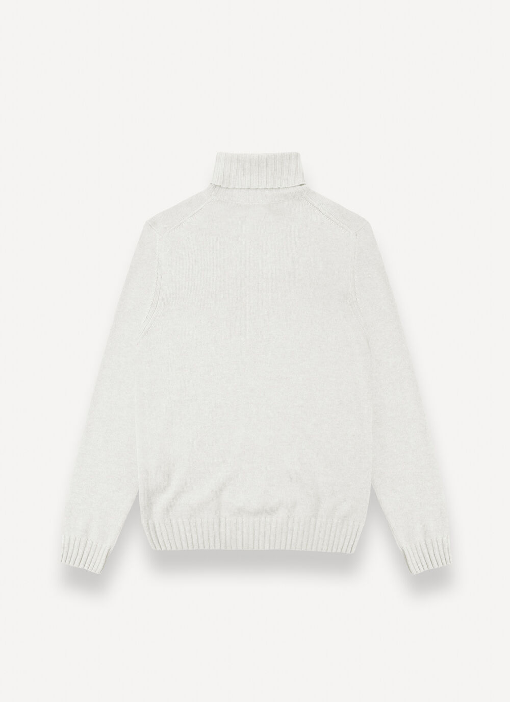 Branded wool polo-neck pullover image number 6
