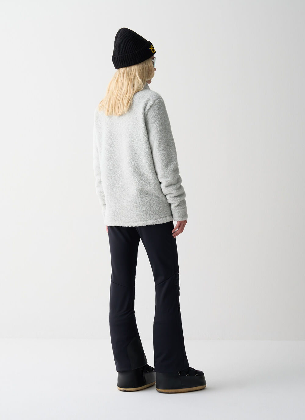 Unisex teddy-effect overshirt image number 3