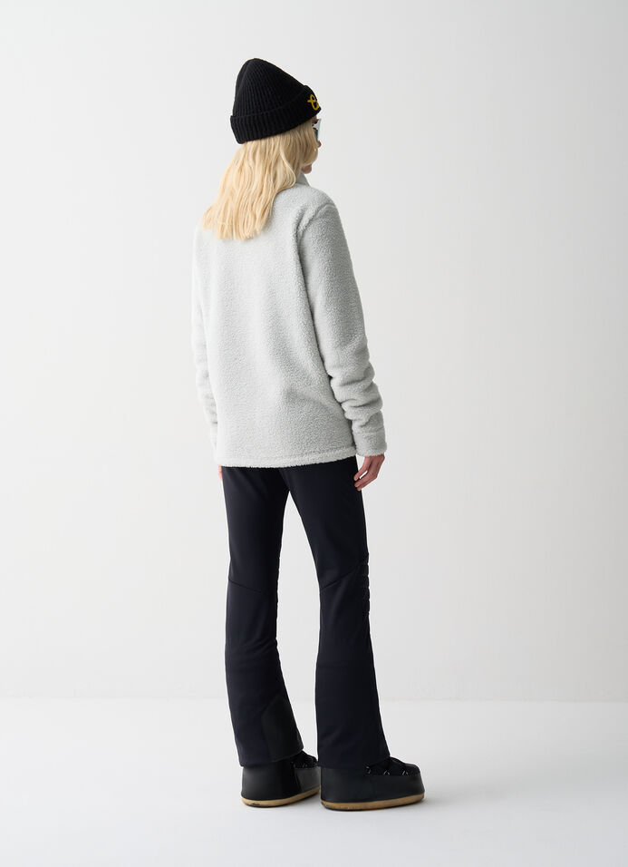 Unisex teddy-effect overshirt image number 3