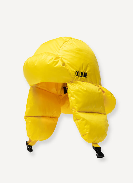 Unisex puffy trapper hat