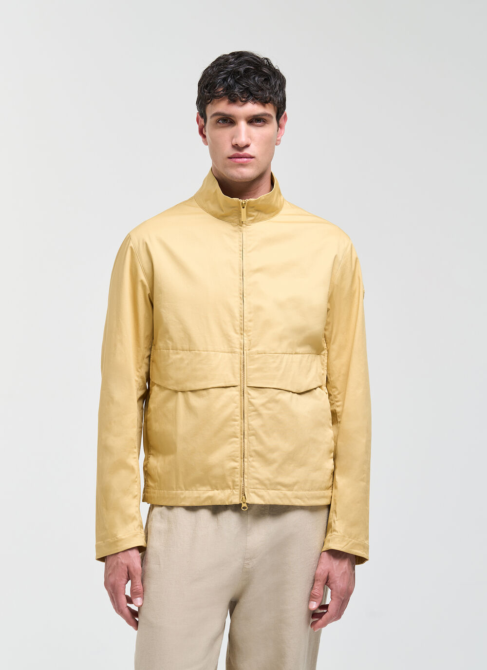 Cropped-Jacke aus Baumwolle image number 1