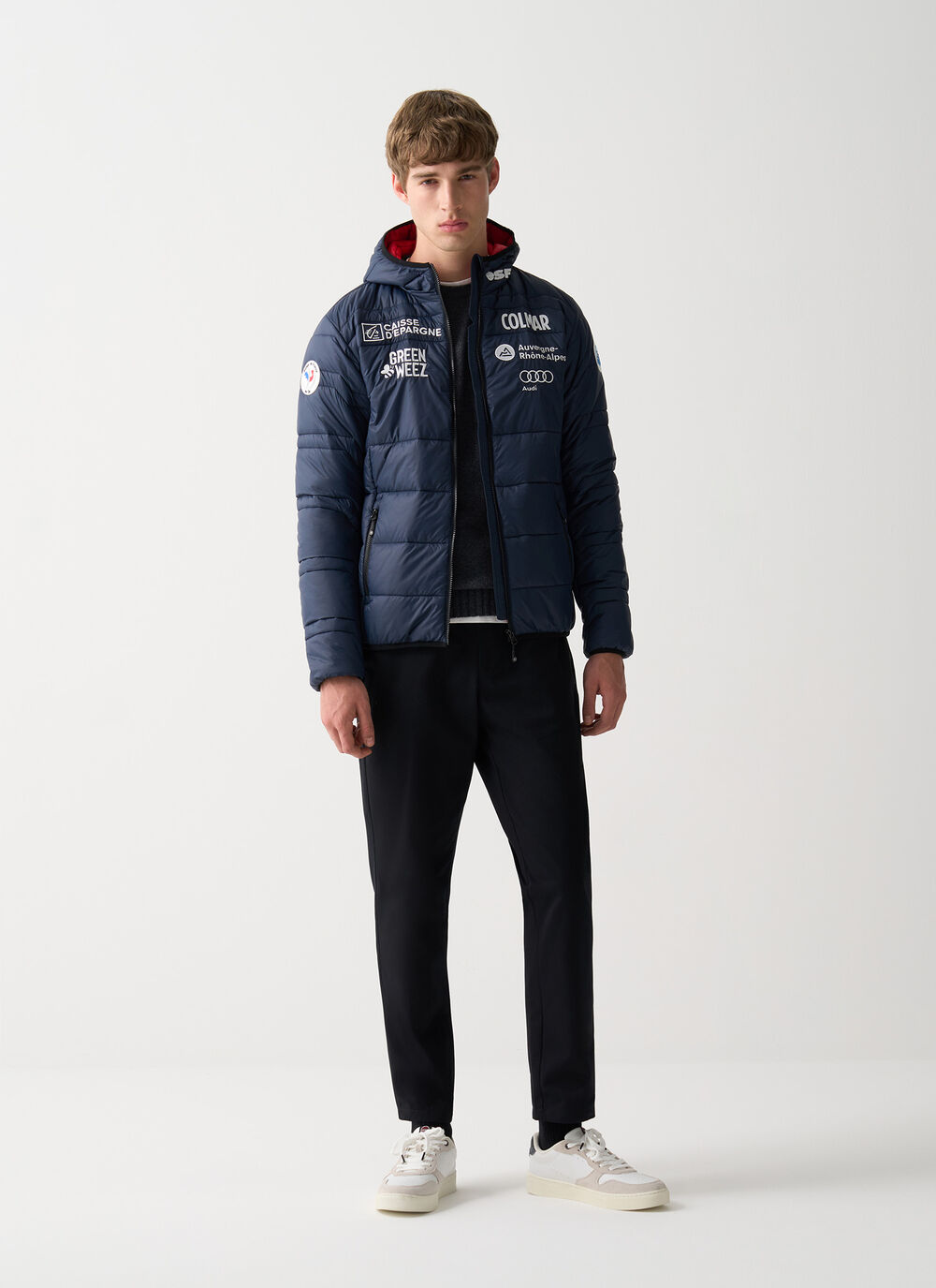 French national team quilted jacket image number 0