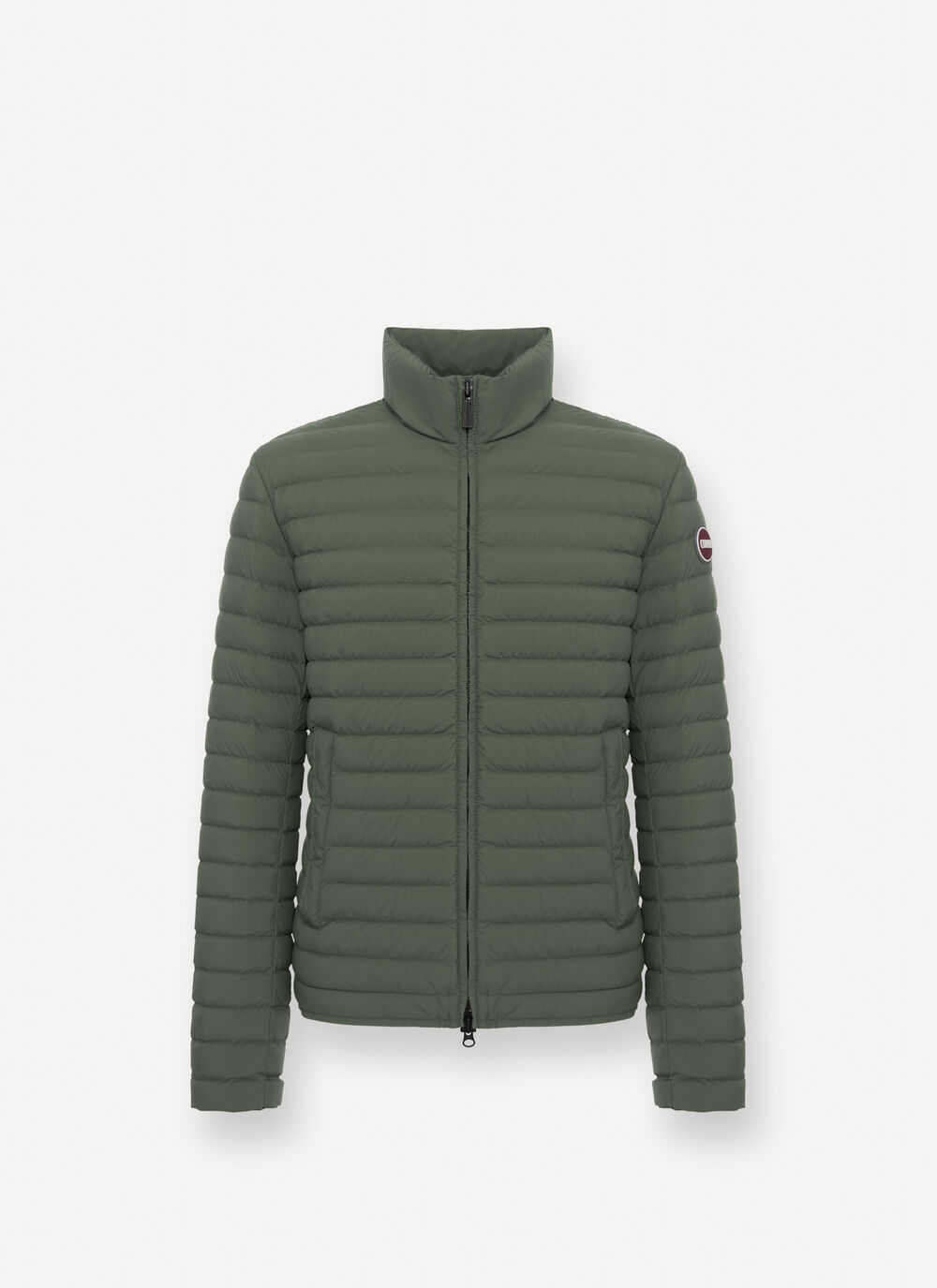 Light down jacket with padded collar  image number 4