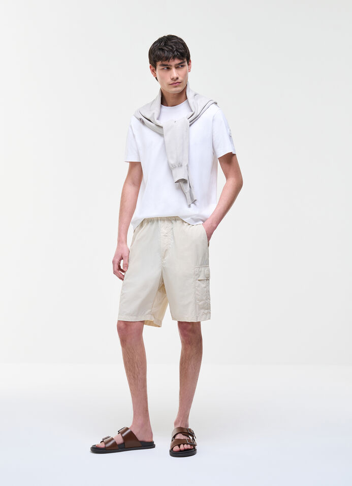 Cotton round-neck T-shirt