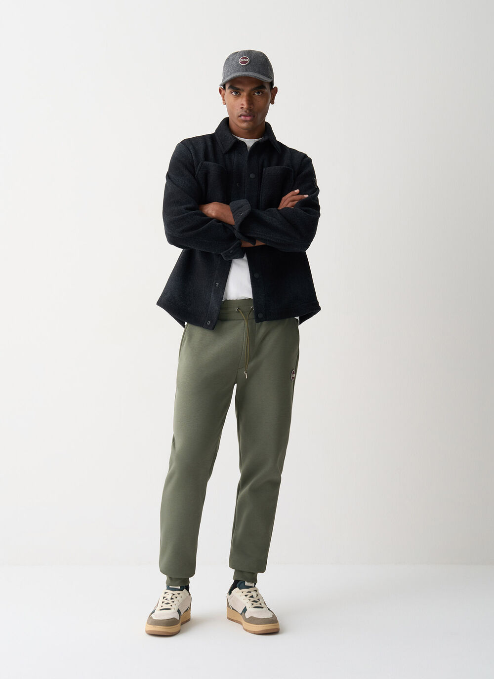 Cotton tracksuit bottoms image number 0