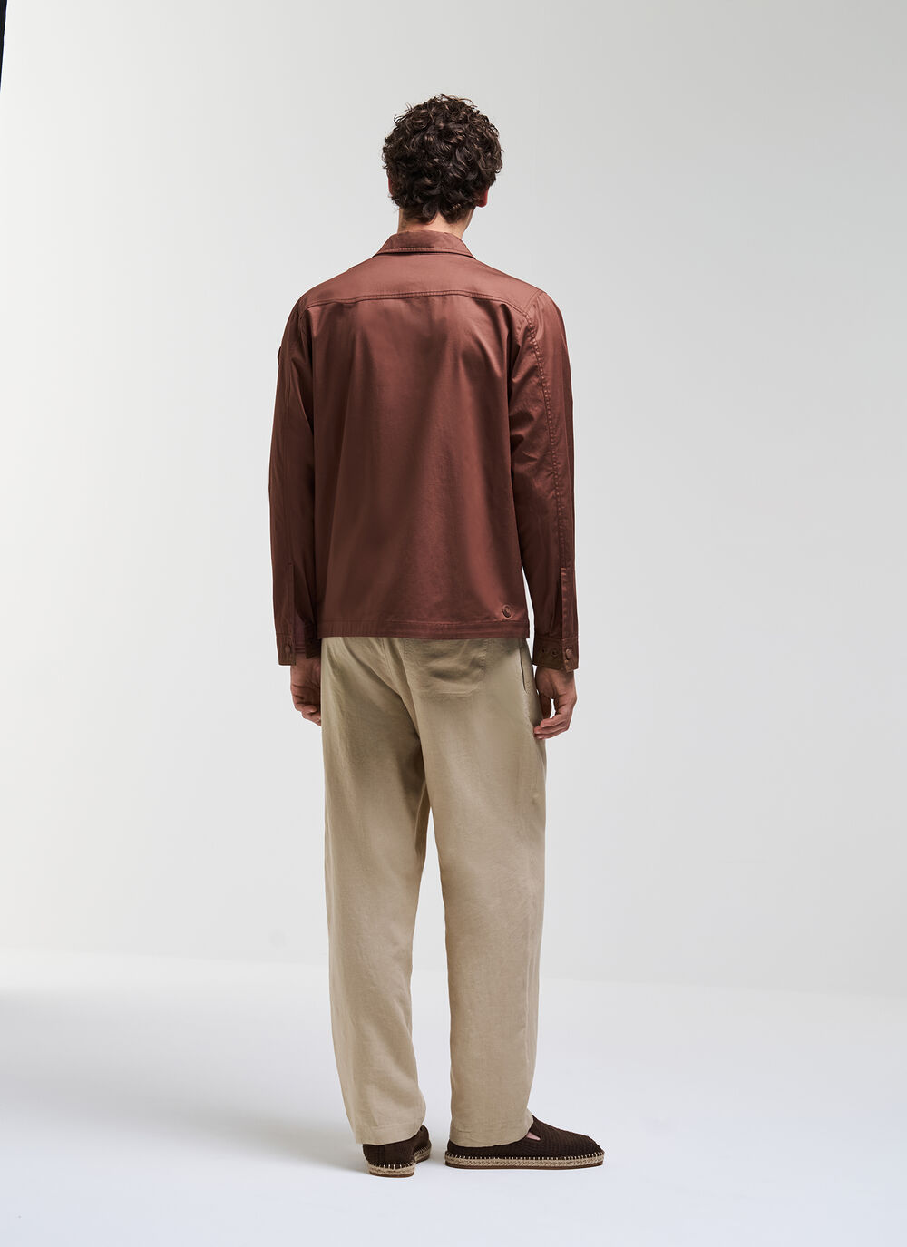 Cotton shacket image number 3