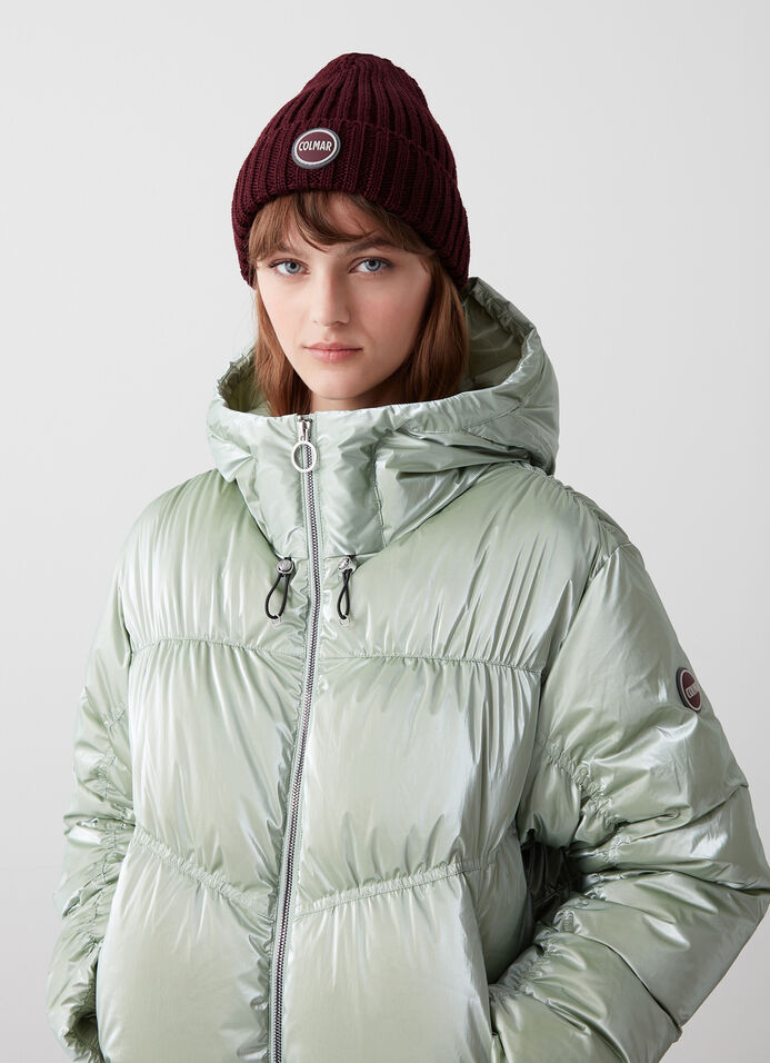 Unisex-Mütze aus Wolle mit Umschlag image number 0
