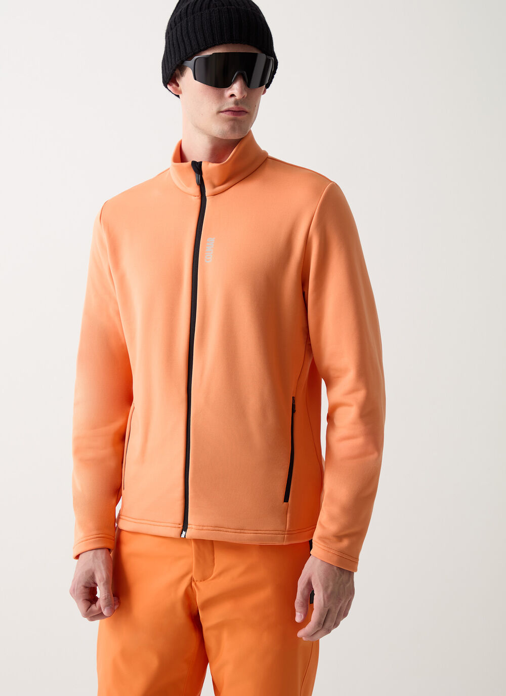 Full-zip stretch ski fleece image number 0