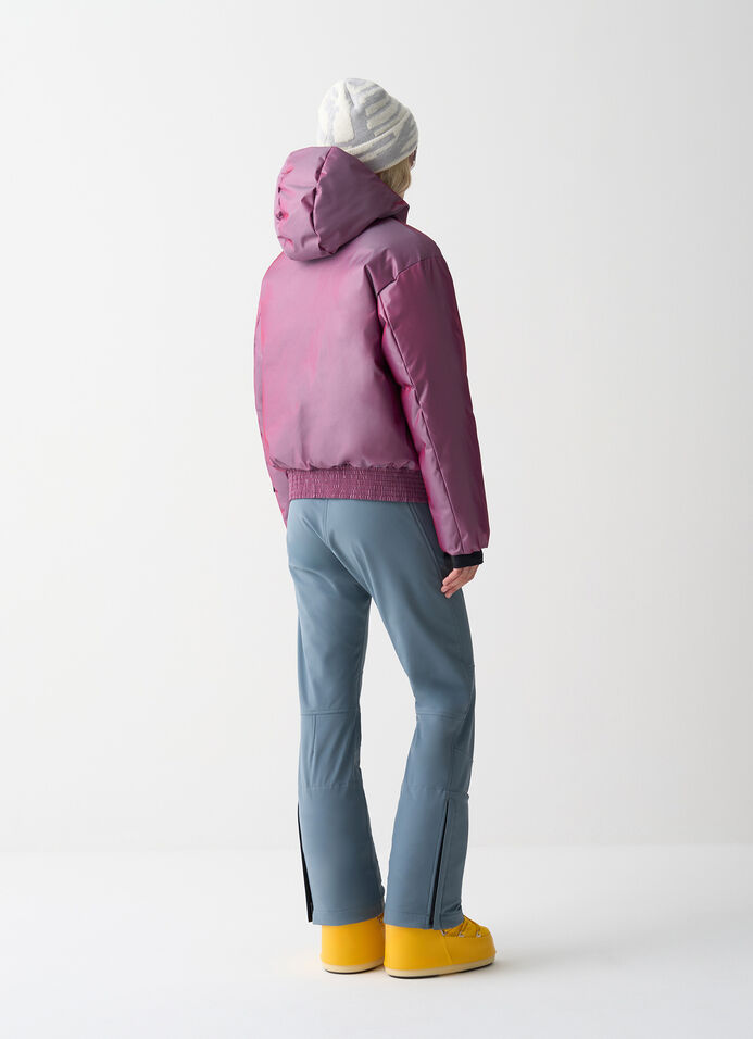 Padded ski bomber jacket image number 3