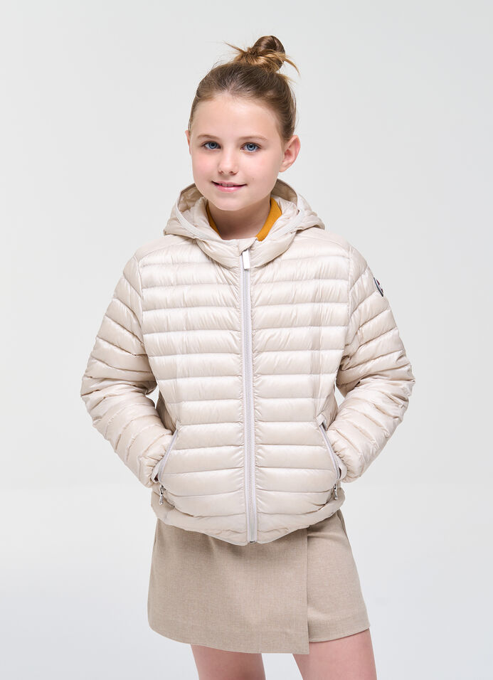 Lightweight Hooded Down Jacket