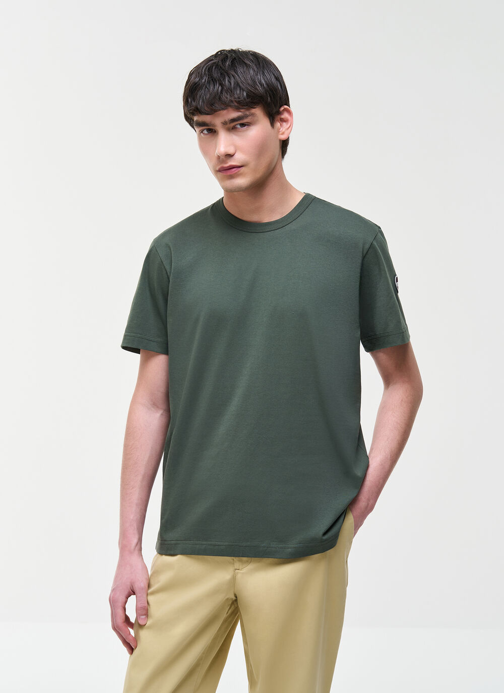 T-Shirt aus Baumwolle mit Logo image number 1