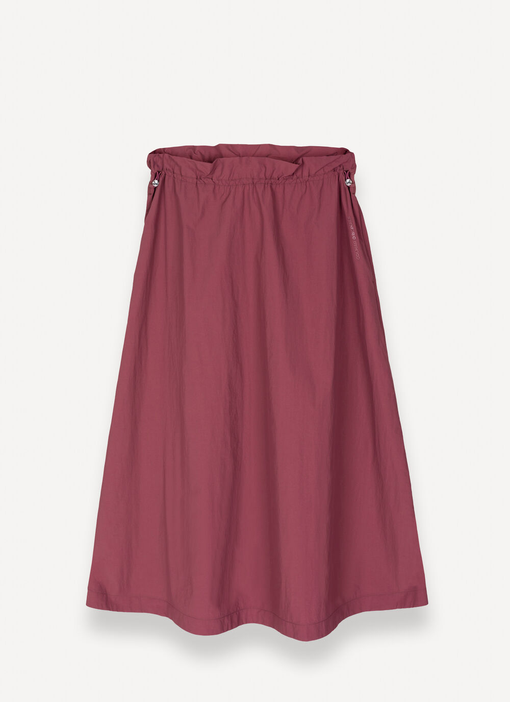 Midi flared skirt image number 4