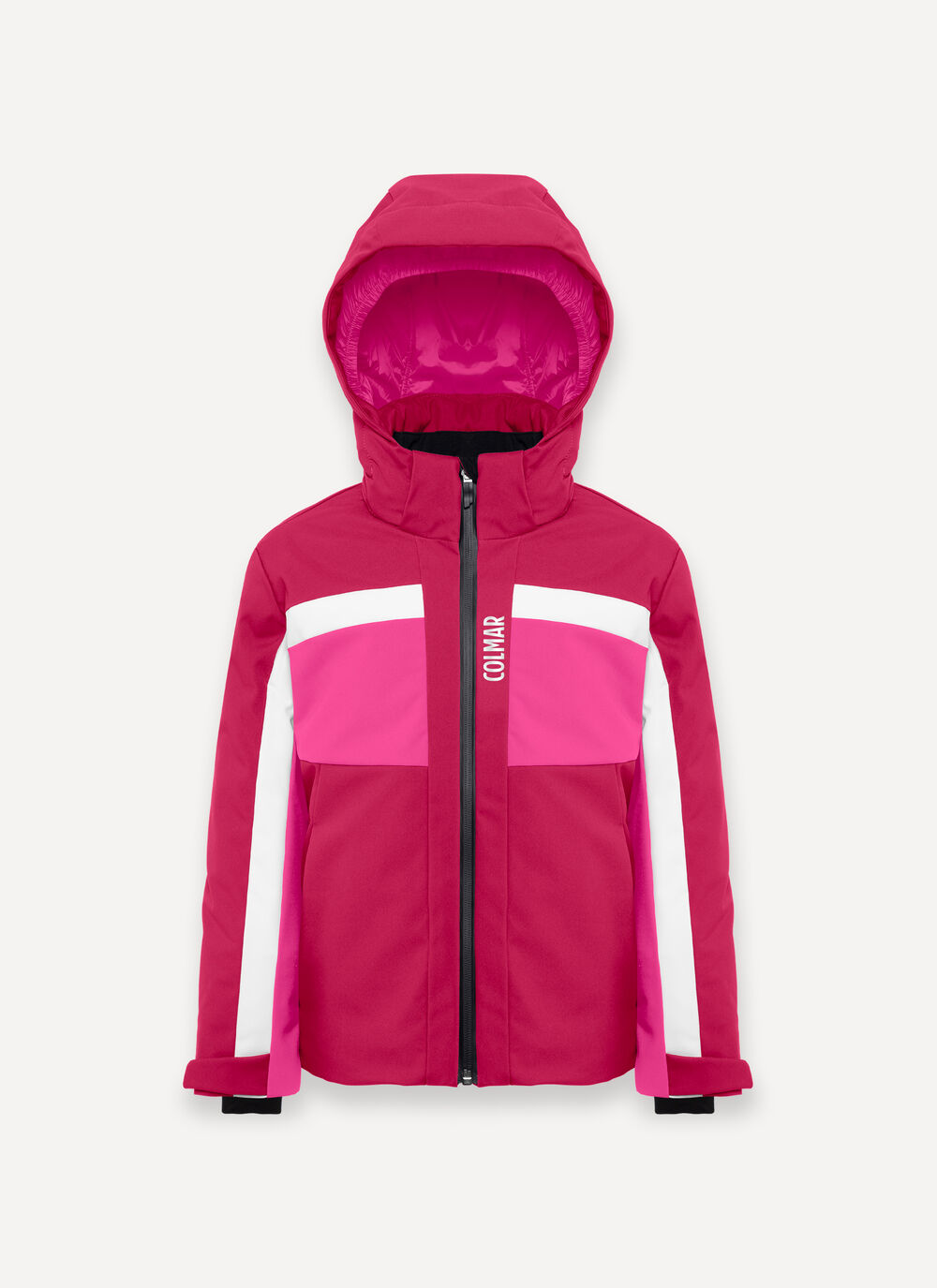 Girl's colour-block ski jacket image number 4