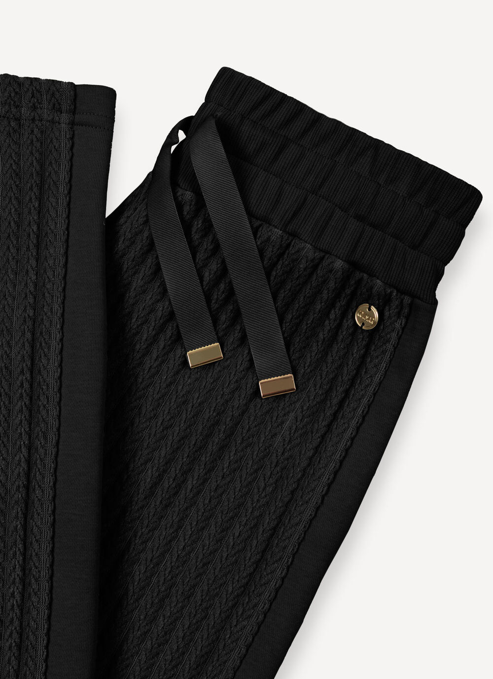 Pantalon de jogging avec torsades image number 5