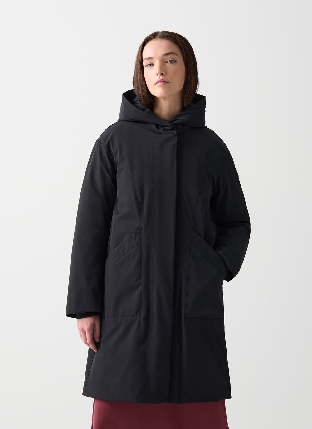 Waterproof down jacket image number 1