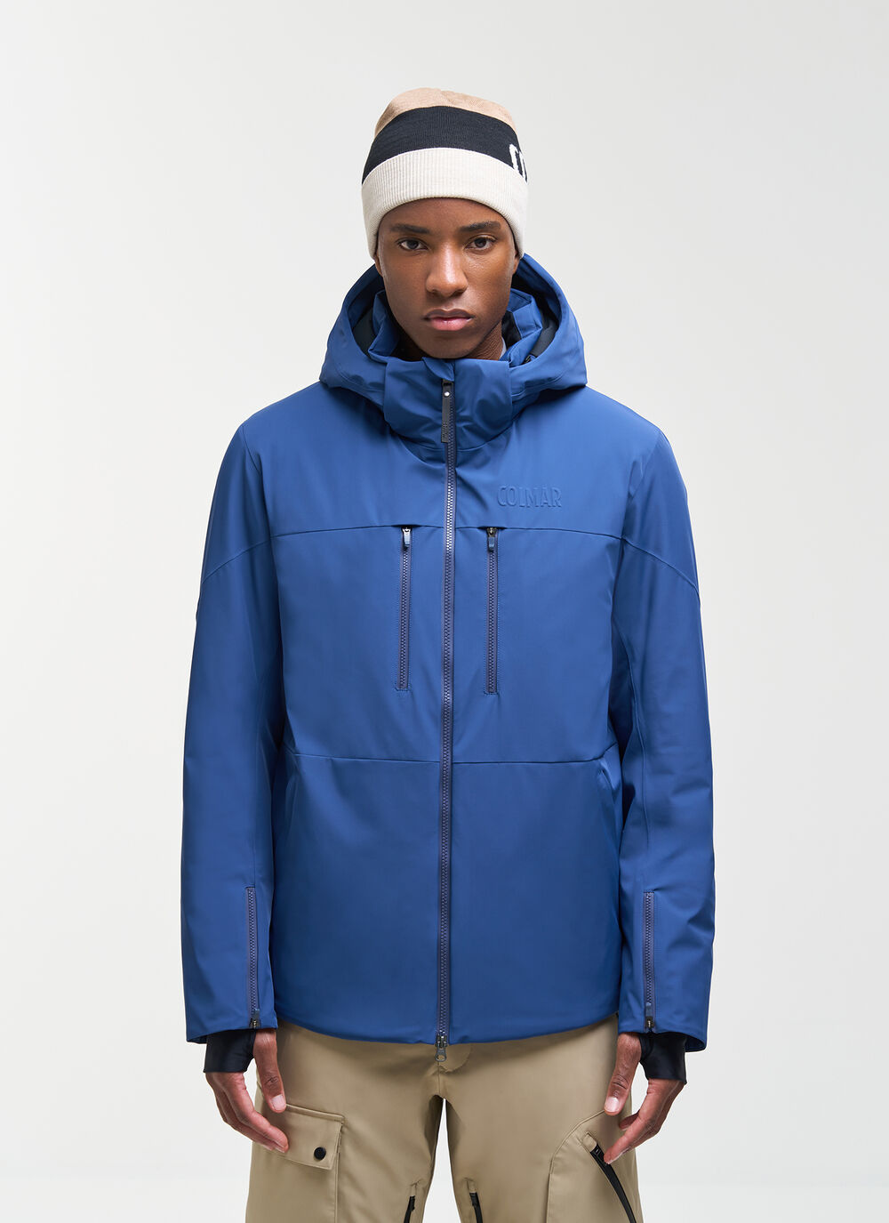 Attitude ski jacket with seamless balaclava image number 1