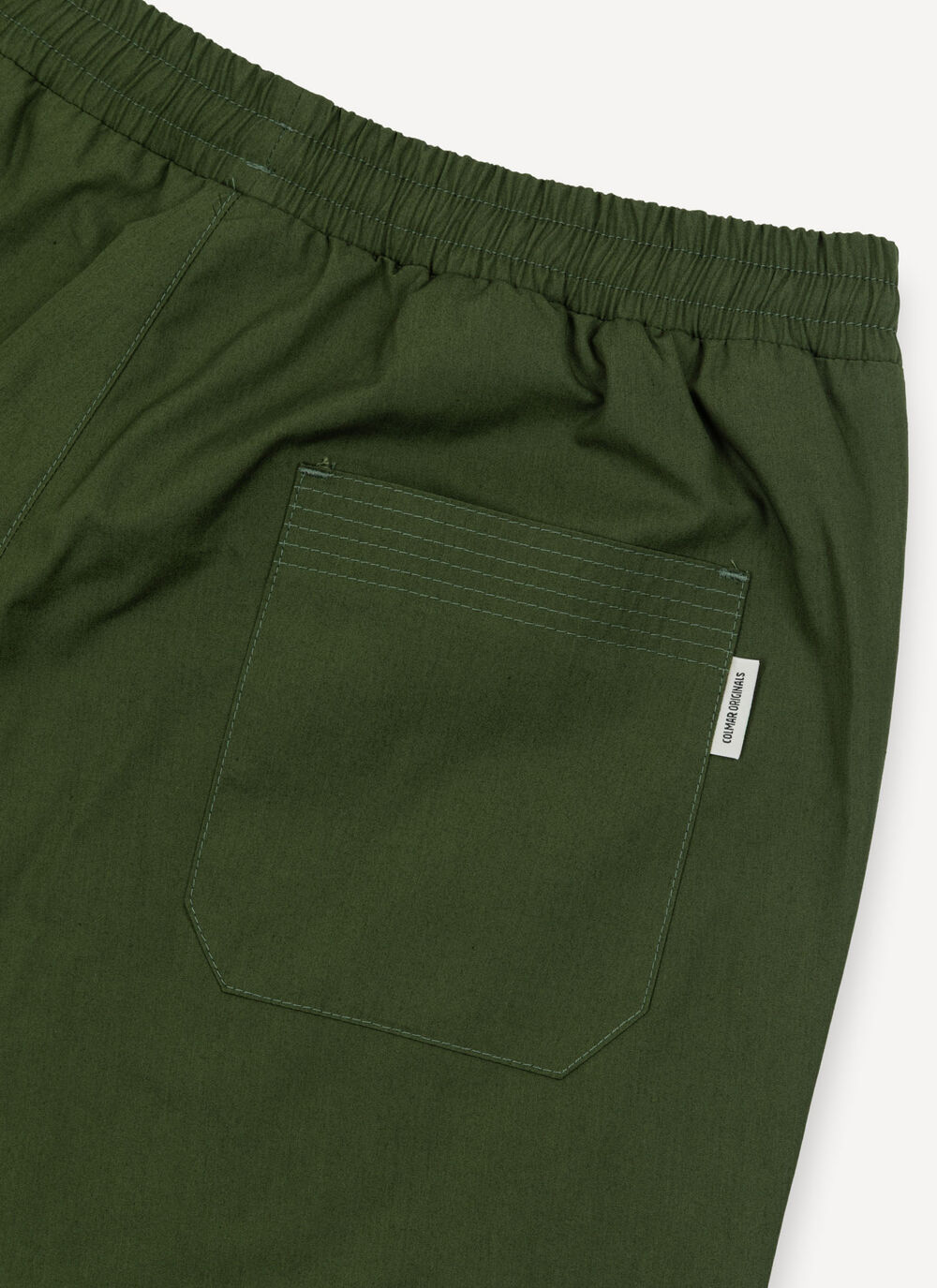 Cotton poplin shorts image number 6