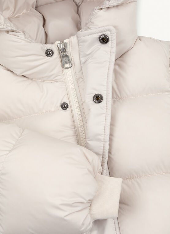 Unisex down jacket with hood 6 - 36 months