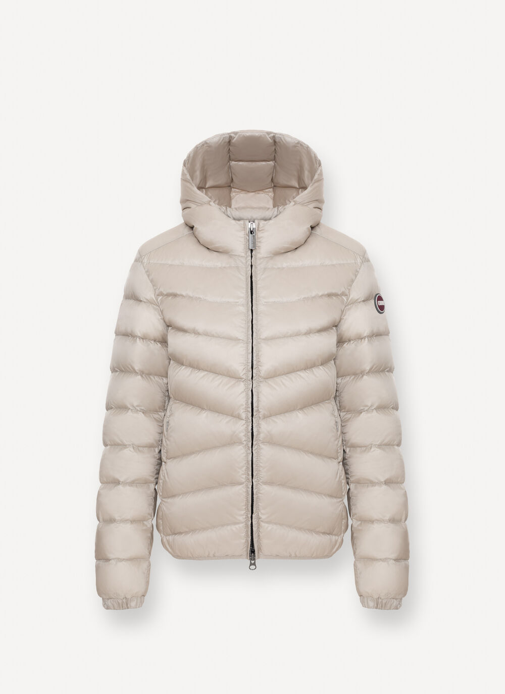 Quilted down jacket with hood image number 4