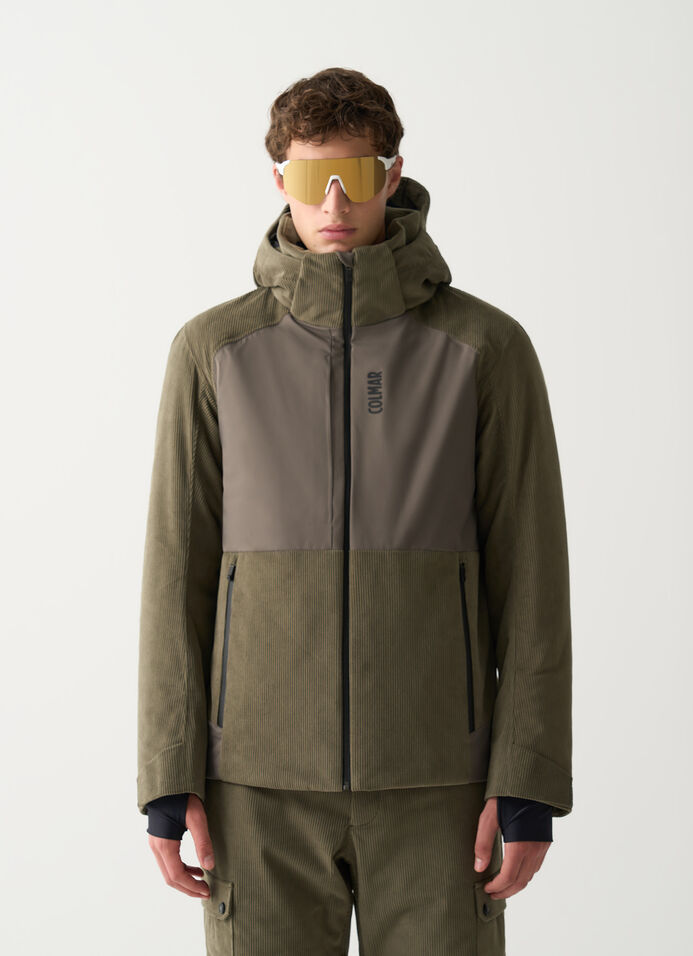 Timeless corduroy ski jacket image number 1