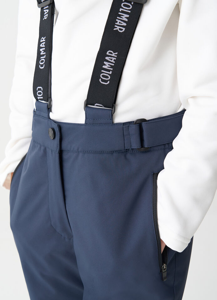 Girl's ski salopettes image number 2