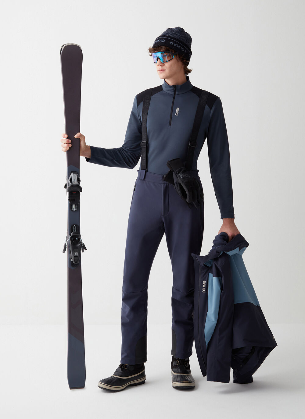 Softshell-Skihose mit Tr&auml;gern image number 3