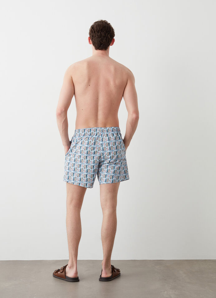 Maillot de bain avec imprimé all-over image number 3