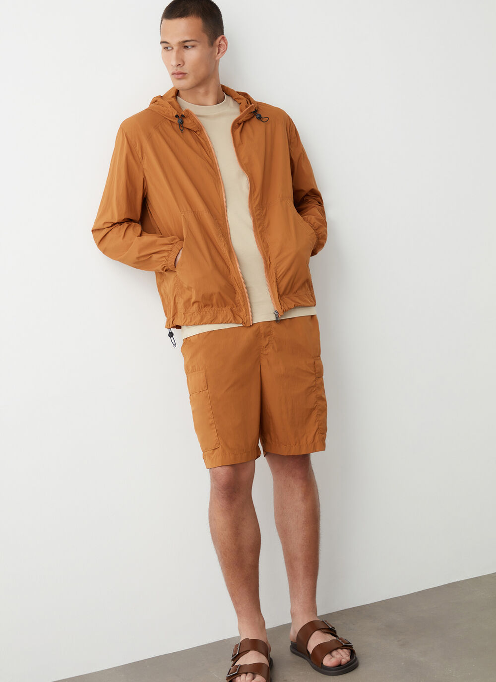 Lightweight nylon tracksuit image number 1