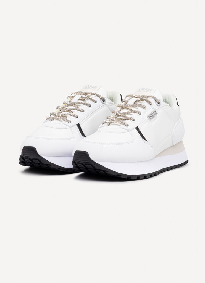 Women's Travis Shine High Sole Sneakers