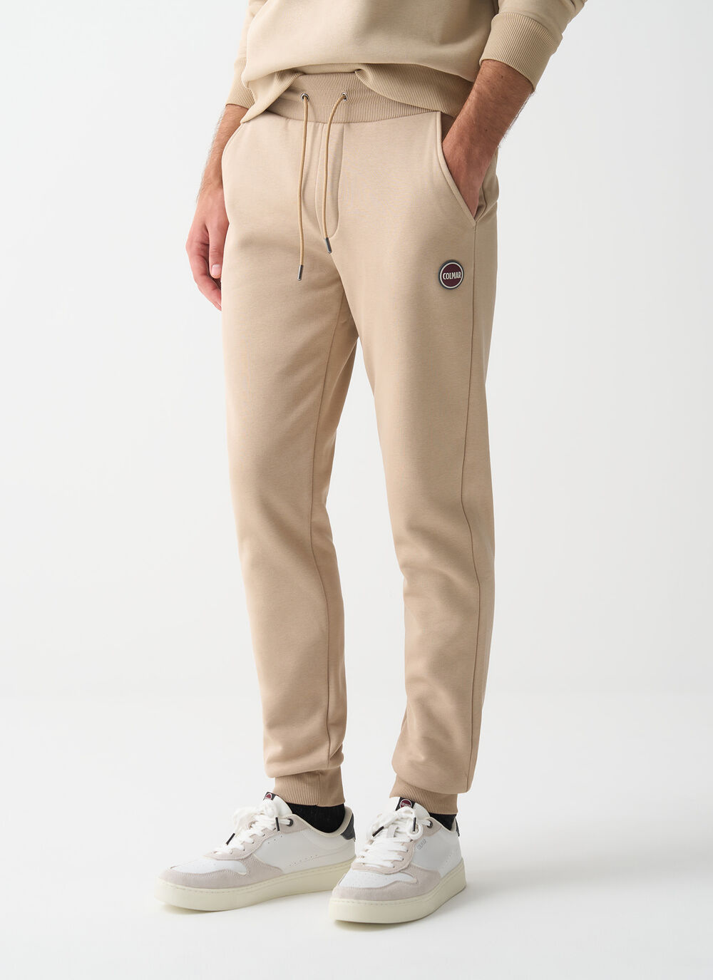 Cotton tracksuit bottoms image number 1