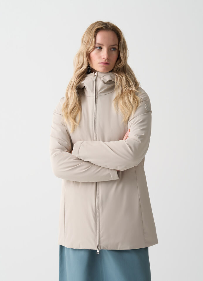 Waterproof down jacket  image number 1