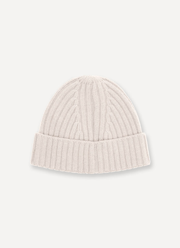 Unisex wool and cashmere hat image number 2