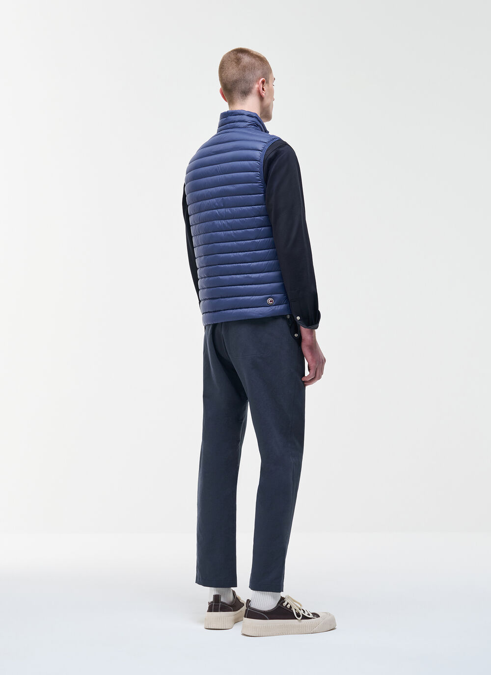 Doudoune sans manches en duvet l&eacute;ger image number 3