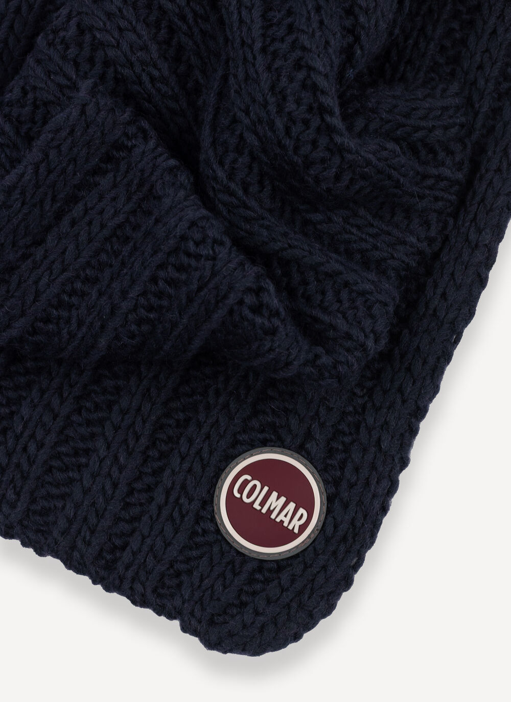 Long unisex rib-knit scarf image number 2