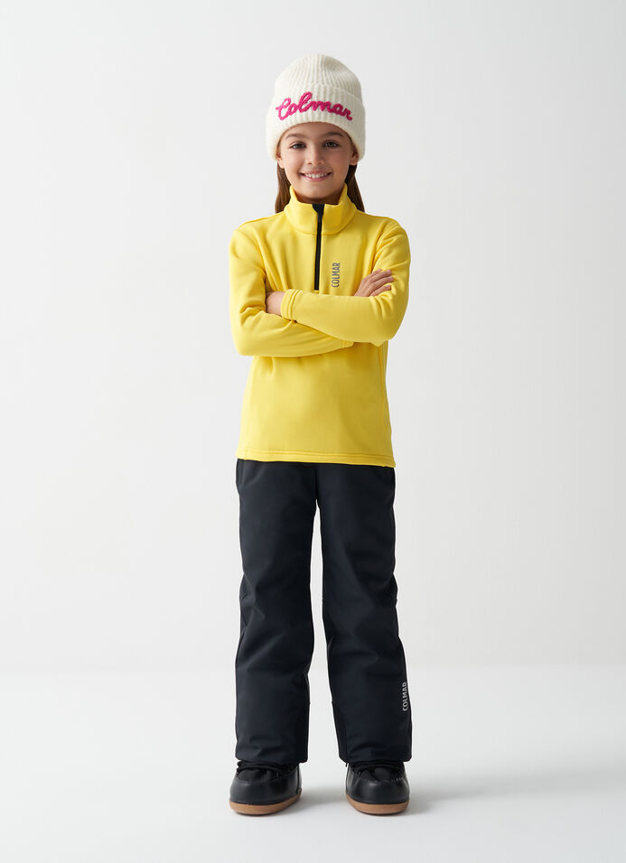Girl's half-zip ski fleece image number 0
