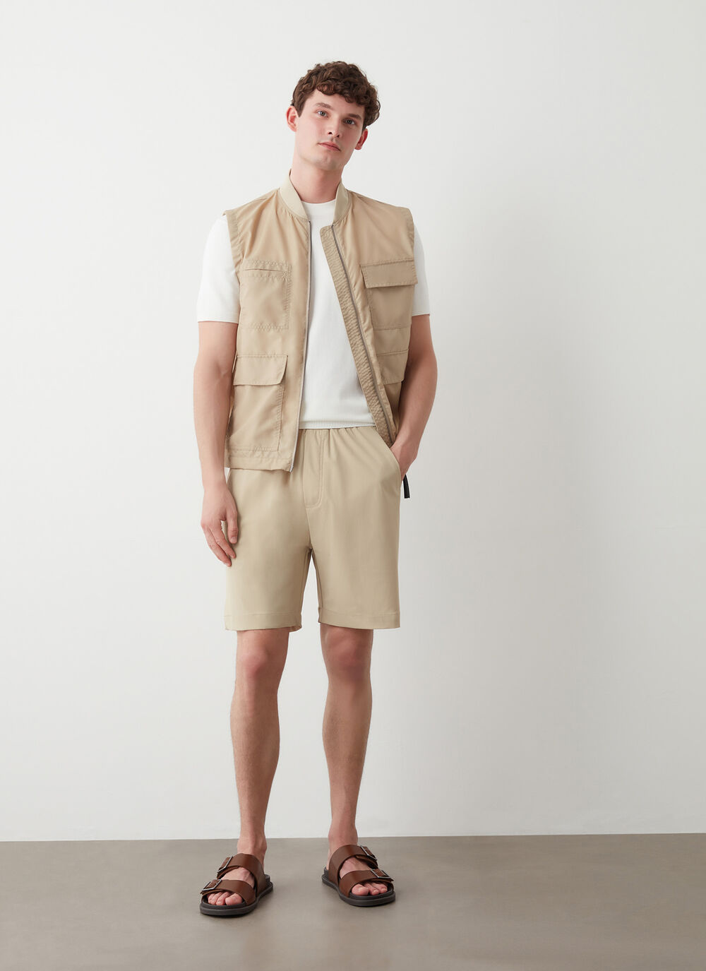 Easy care lightweight shorts image number 1