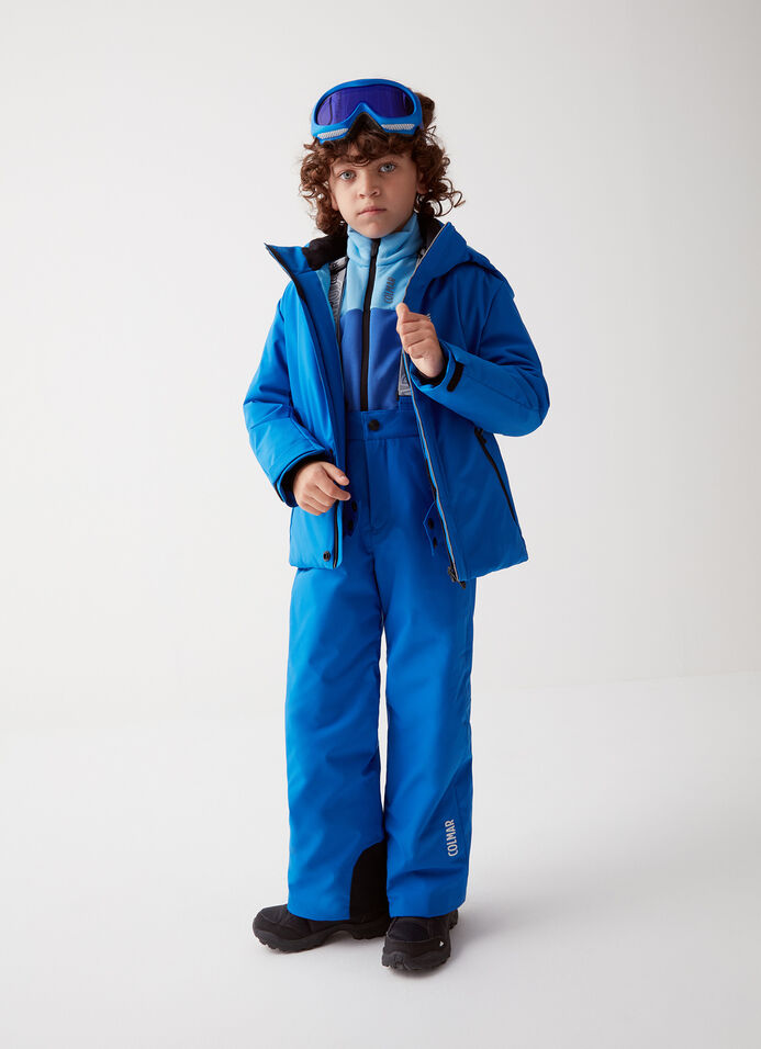 chaussettes de ski enfant SKISET junior, BLUE, merino wool, quick